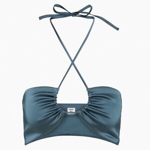 NWT Aritzia Sunday Best Cora Halter Top in Outerspace Cosmos 🚀🛰️⭐️